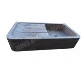 Travertin Noce Marron Évier 90x46 cm REF 1615