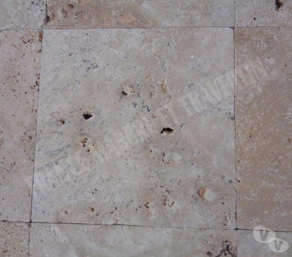  Var Forcalqueiret - 83136 - Photos Vivastreet Travertin Classique Beige 40x40 cm REF 007