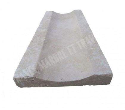 Bricolage - Jardin - Outillage Forcalqueiret Var - Photos Vivastreet Travertin Classique Caniveau 25x61 cm REF 975