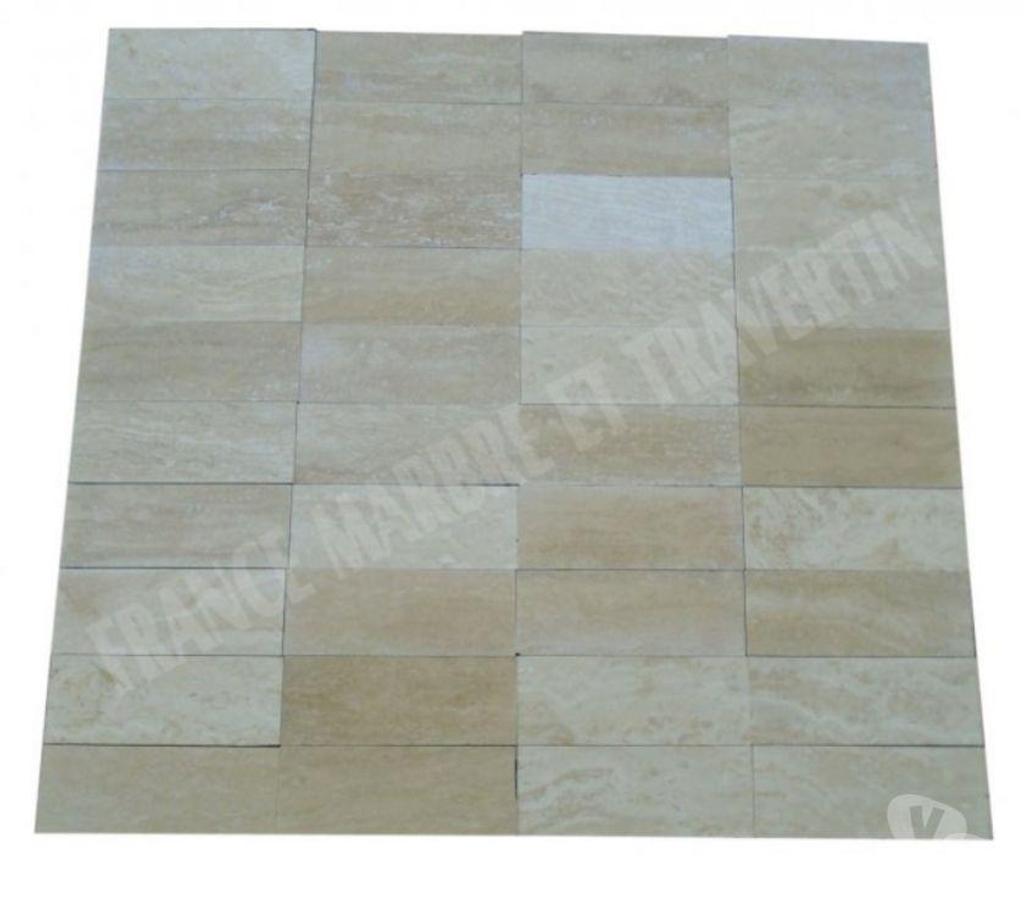  Var Forcalqueiret - 83136 - Photos Vivastreet Travertin Classique Clair Veine 7,5x20 cm REF 3069