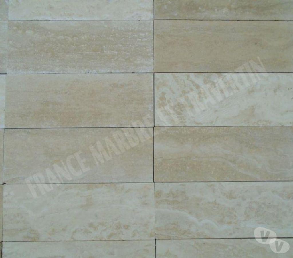  Var Forcalqueiret - 83136 - Photos Vivastreet Travertin Classique Clair Veine 7,5x20 cm REF 3069