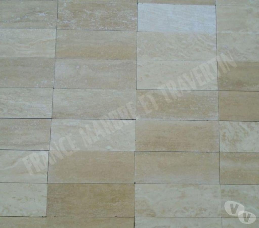  Var Forcalqueiret - 83136 - Photos Vivastreet Travertin Classique Clair Veine 7,5x20 cm REF 3069