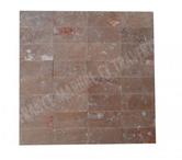 Travertin Noce Marron 7,5x15 cm REF 1611