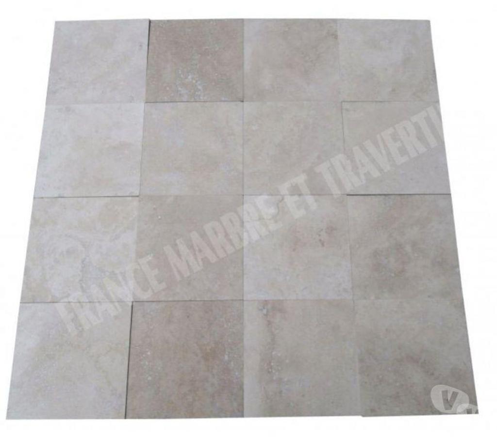  Var Forcalqueiret - 83136 - Photos Vivastreet Travertin Classique Clair 20x20 cm REF 1071