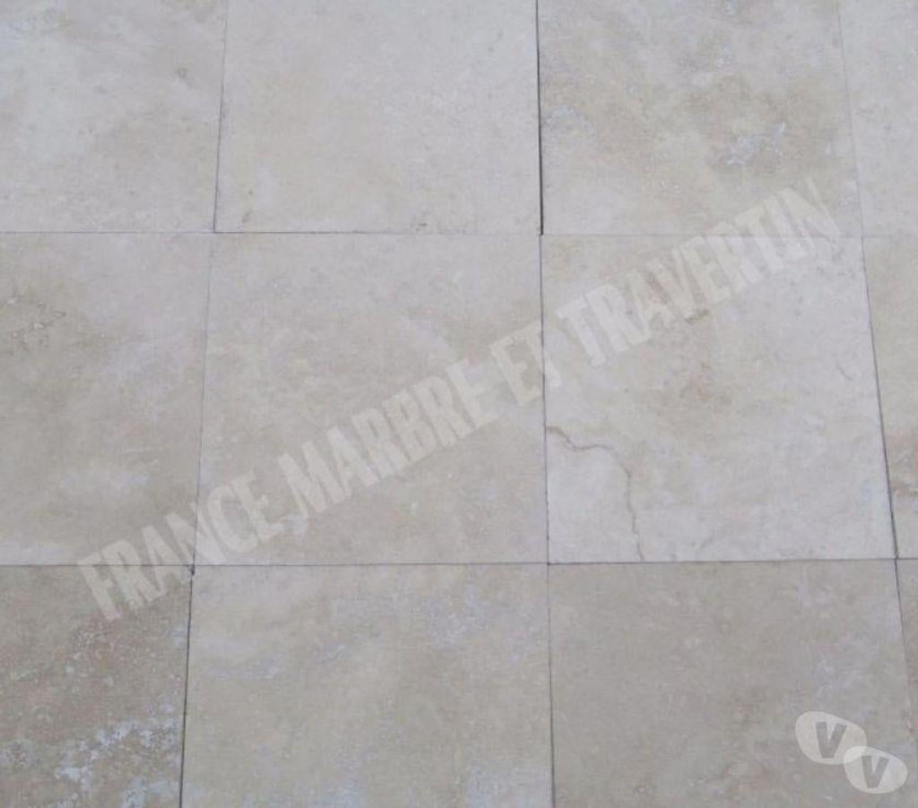  Var Forcalqueiret - 83136 - Photos Vivastreet Travertin Classique Clair 20x20 cm REF 1071