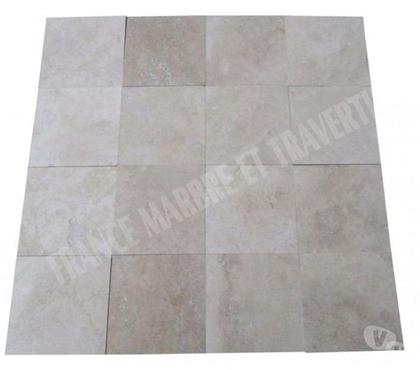 Bricolage - Jardin - Outillage Forcalqueiret Var - Photos Vivastreet Travertin Classique Clair 20x20 cm REF 1071