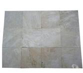 Travertin Blanc Ivoire 20x20 cm REF 393