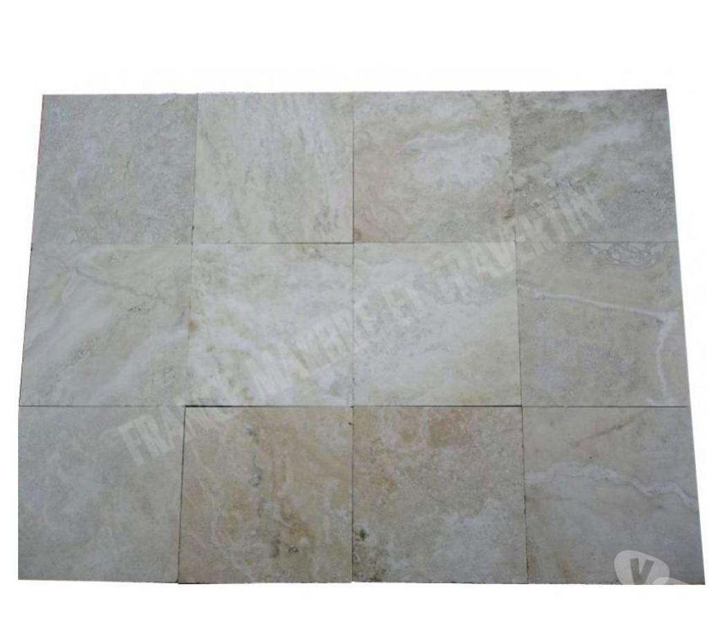  Var Forcalqueiret - 83136 - Photos Vivastreet Travertin Blanc Ivoire 20x20 cm REF 393