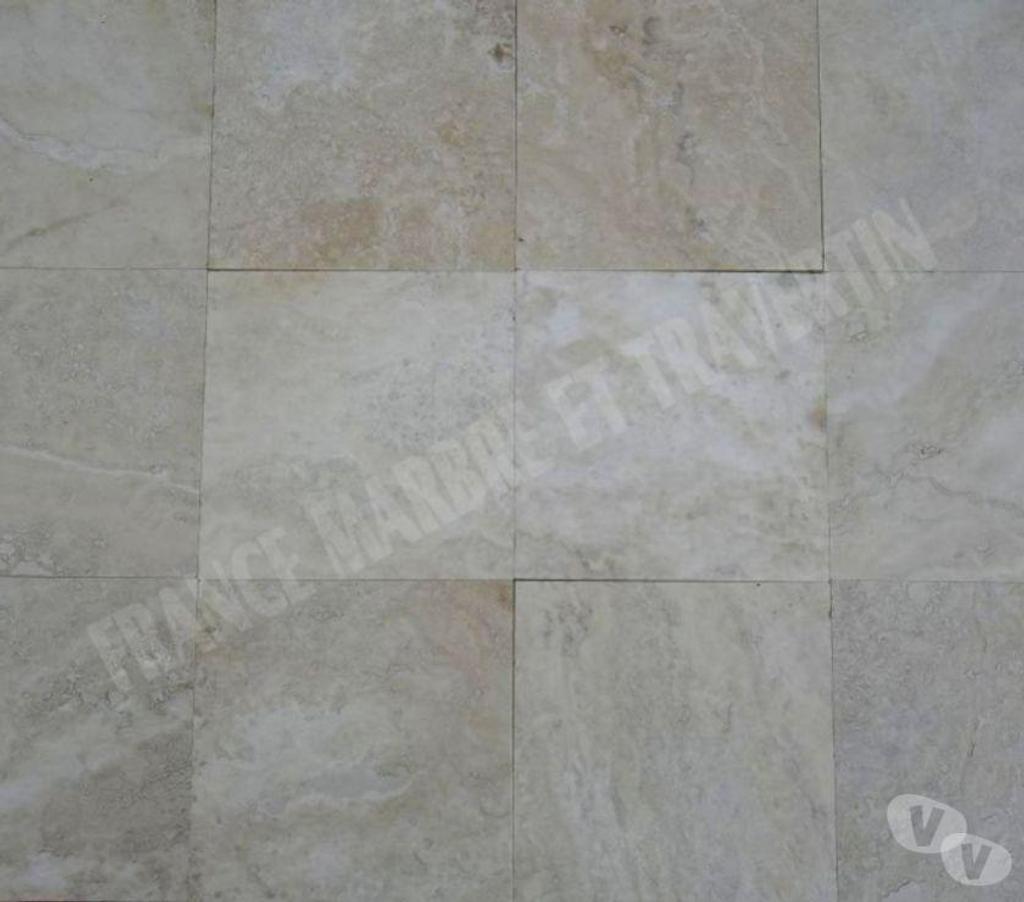  Var Forcalqueiret - 83136 - Photos Vivastreet Travertin Blanc Ivoire 20x20 cm REF 393