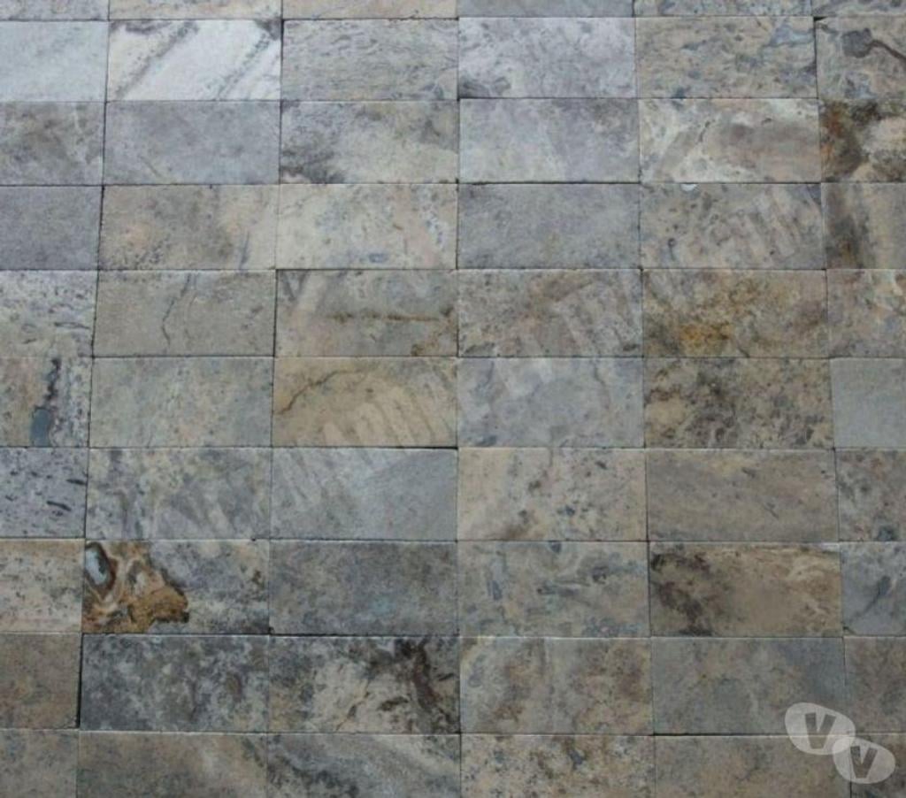  Var Forcalqueiret - 83136 - Photos Vivastreet Travertin Gris Silver 7,5x15 cm REF 280