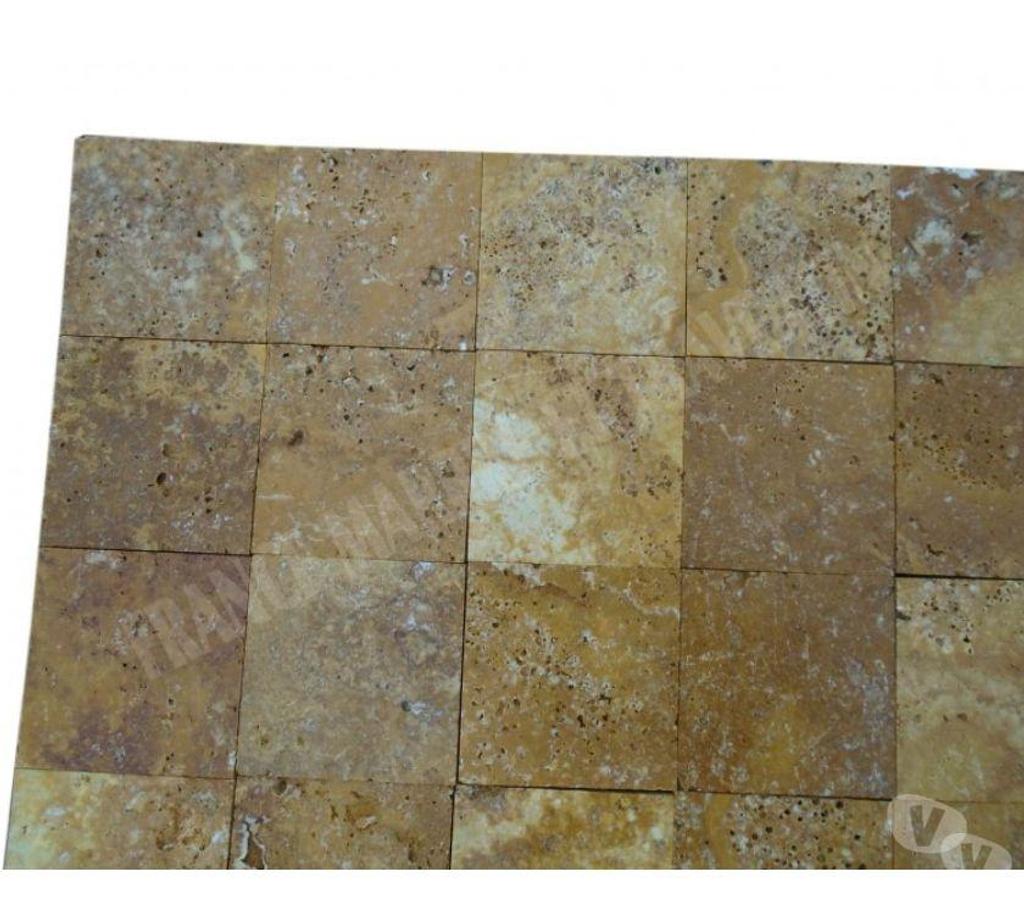  Var Forcalqueiret - 83136 - Photos Vivastreet Travertin Jaune Ocre 10x10 cm REF 3078