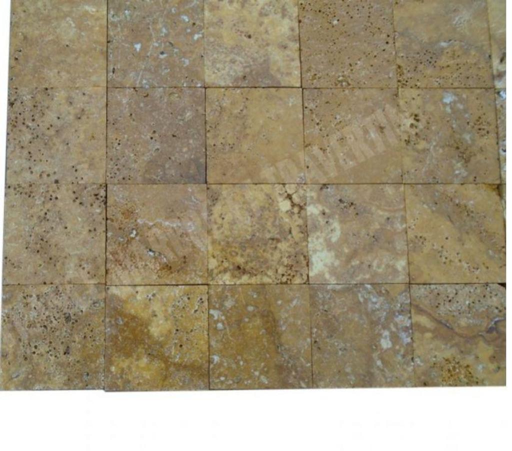  Var Forcalqueiret - 83136 - Photos Vivastreet Travertin Jaune Ocre 10x10 cm REF 3078