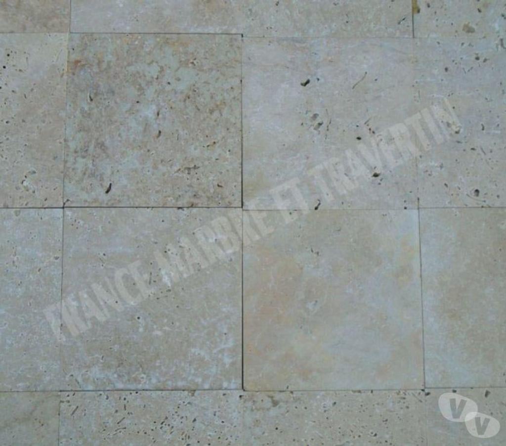  Var Forcalqueiret - 83136 - Photos Vivastreet Travertin Classique Beige 20x20 cm REF 3075