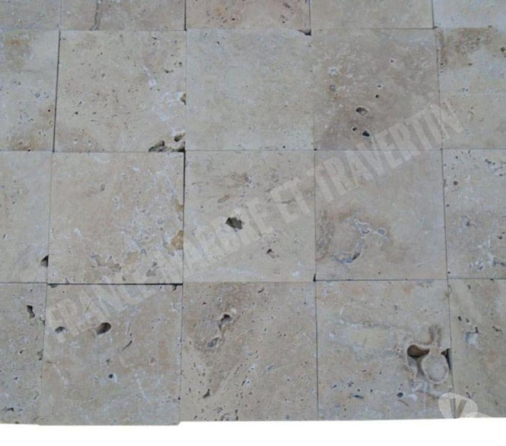  Var Forcalqueiret - 83136 - Photos Vivastreet Travertin Classique Beige 15x15 cm REF 3074