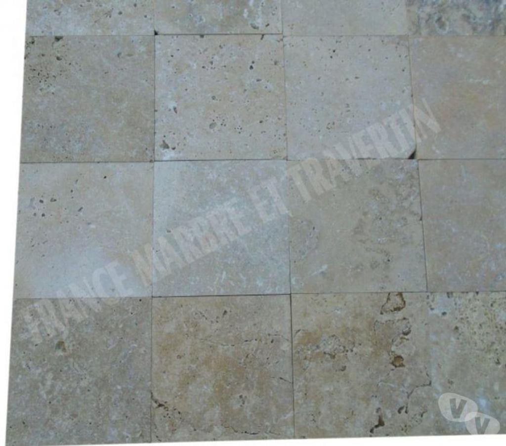  Var Forcalqueiret - 83136 - Photos Vivastreet Travertin Classique Beige 15x15 cm REF 3070