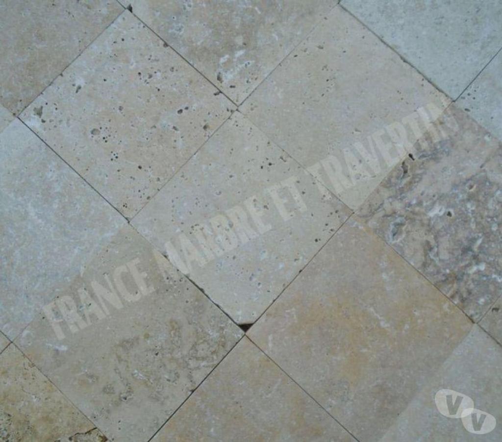  Var Forcalqueiret - 83136 - Photos Vivastreet Travertin Classique Beige 15x15 cm REF 3070