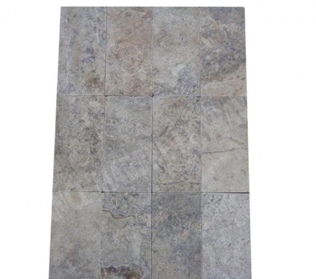  Var Forcalqueiret - 83136 - Photos Vivastreet Travertin Silver Gris Pavé 15x30 cm REF 2062