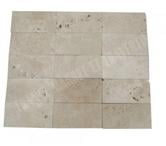 Travertin Classique Clair Pavé 15x30 cm REF 936