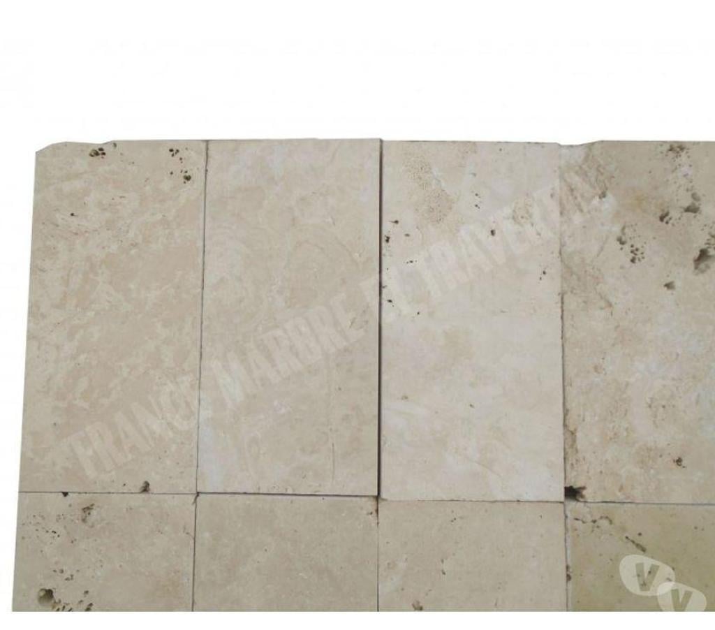  Var Forcalqueiret - 83136 - Photos Vivastreet Travertin Classique Clair Pavé 15x30 cm REF 936