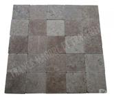 Travertin Classique Beige Pavé 15x15 cm REF 927