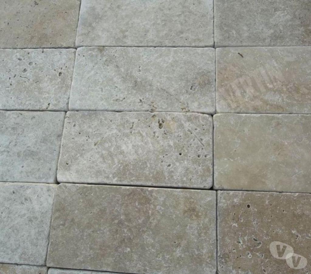  Var Forcalqueiret - 83136 - Photos Vivastreet Travertin Classique Clair Pavé 15x30 cm REF 578