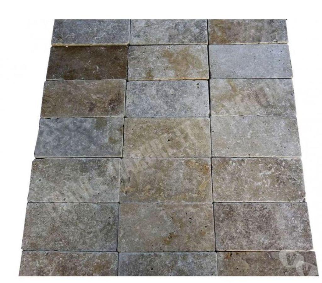  Var Forcalqueiret - 83136 - Photos Vivastreet Travertin Classique Beige Pavé 30x15 cm REF 562