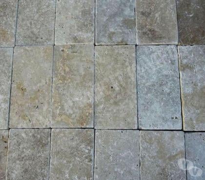 Bricolage - Jardin - Outillage Forcalqueiret Var - Photos Vivastreet Travertin Classique Beige Pavé 30x15 cm REF 562