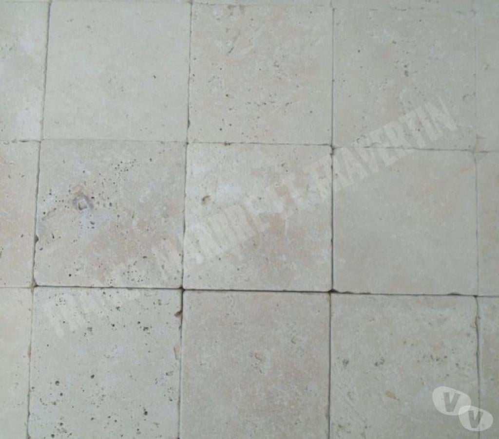 Var Forcalqueiret - 83136 - Photos Vivastreet Travertin Classique Clair Pavé 15x15 cm REF 412
