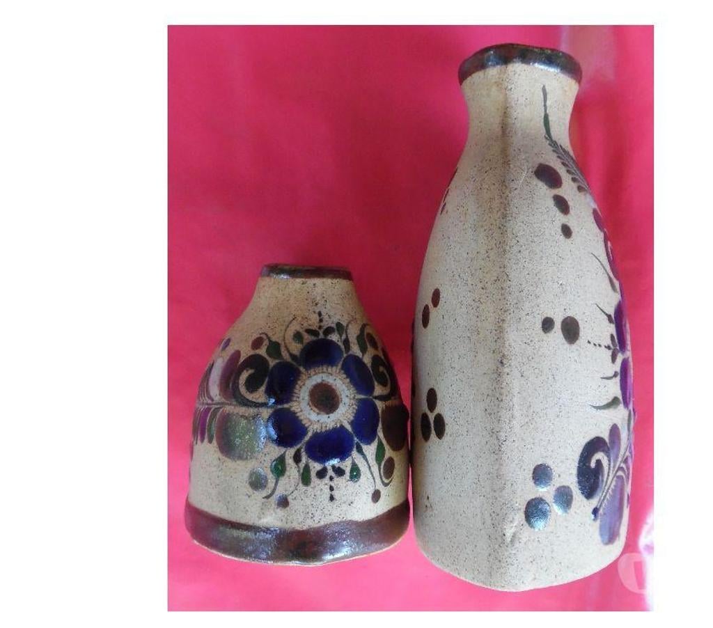 Décoration - art Hérault Castries - 34160 - Photos Vivastreet Poteries du Mexique signées NETZI MEX T et NETZI MEX O vinta