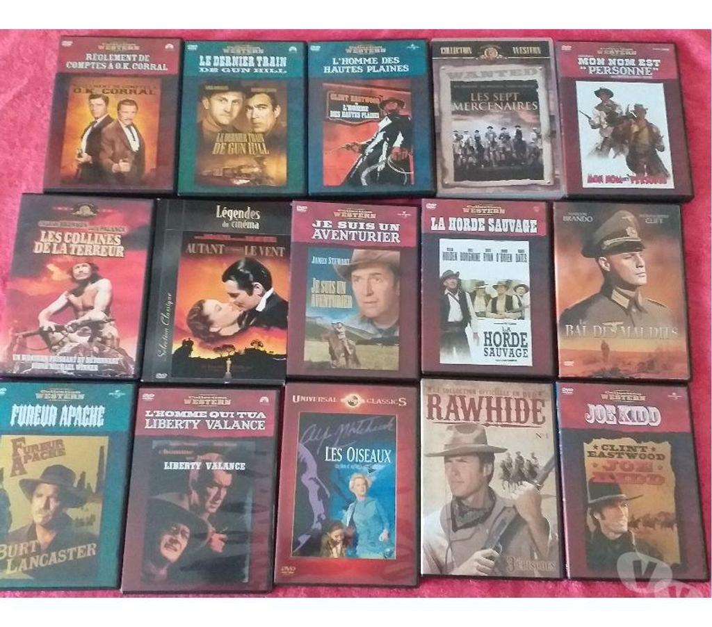 DVD occasion Bouches-du-Rhône Aix en Provence - Photos Vivastreet MAGNIFIQUE COLLECTION DVD FILMS WESTERN & COMP.