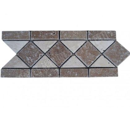 Bricolage - Jardinage Forcalqueiret Var - Photos Vivastreet Travertin Noceclss Frise KF 16 Model 28x12 cm REF 1132
