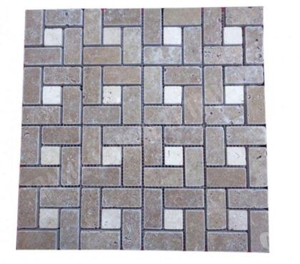 Bricolage - Jardin - Outillage Forcalqueiret Var - Photos Vivastreet Travertin Noceb Mosaïque Modèle Grand Target REF 1090