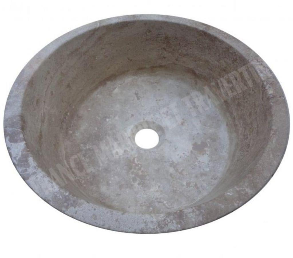  Var Forcalqueiret - 83136 - Photos Vivastreet Travertin Walnut Vasque Modèle Mi-Conique Strié REF 2701