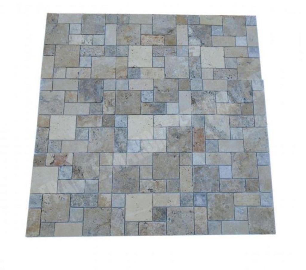  Var Forcalqueiret - 83136 - Photos Vivastreet Travertin Mixte Mosaïque 4 Couleur Opus 3 Format REF 3125