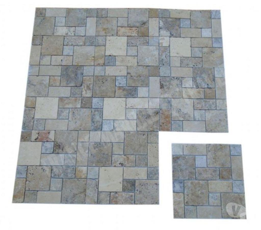  Var Forcalqueiret - 83136 - Photos Vivastreet Travertin Mixte Mosaïque 4 Couleur Opus 3 Format REF 3125
