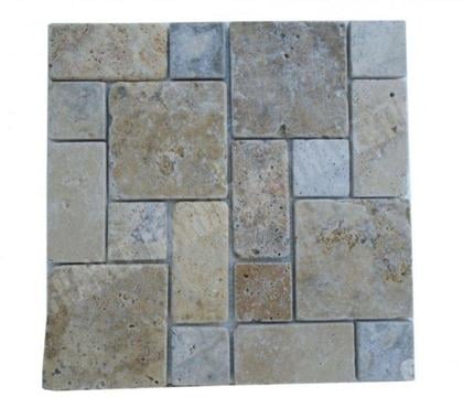 Bricolage - Jardin - Outillage Lancon Provence Bouches-du-Rhône - Photos Vivastreet Travertin Mixte Mosaïque 4 Couleur Opus 3 Format REF 3125