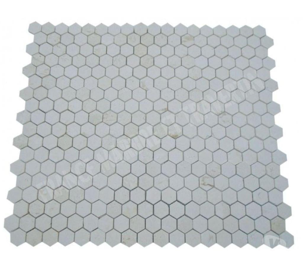  Bouches-du-Rhône Lancon Provence - 13680 - Photos Vivastreet Calcaire Myra Beige Hexagone Mosaïque REF 3120