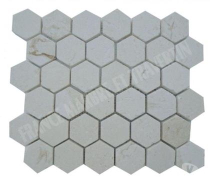  Lancon Provence Bouches-du-Rhône - Photos Vivastreet Calcaire Myra Beige Hexagone Mosaïque REF 3120