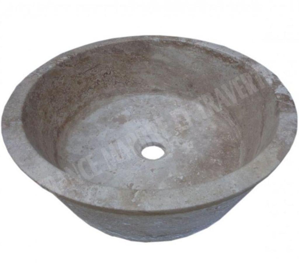  Bouches-du-Rhône Lancon Provence - 13680 - Photos Vivastreet Travertin Walnut Vasque Modèle Mi-Conique Strié REF 2701