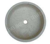 Travertin Clssb Vasque Modèle Cylindre Plat Strié REF 3080