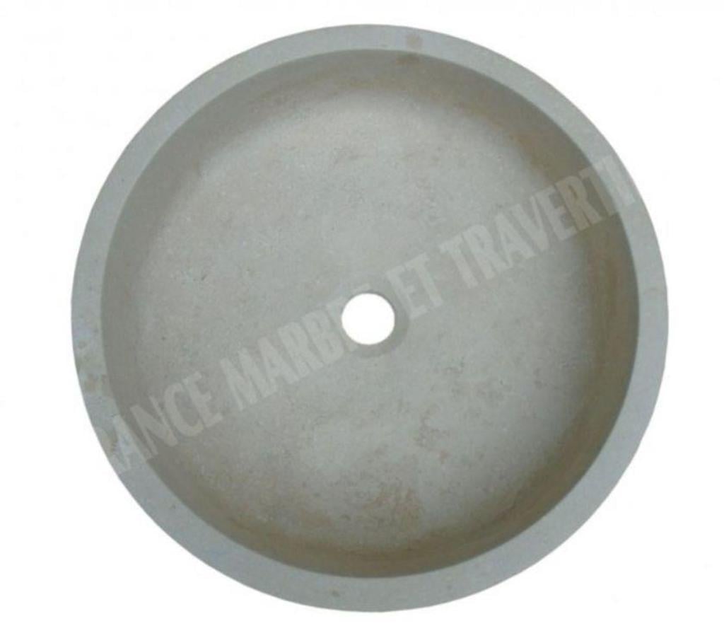  Bouches-du-Rhône Lancon Provence - 13680 - Photos Vivastreet Travertin Clssb Vasque Modèle Cylindre Plat Strié REF 3080