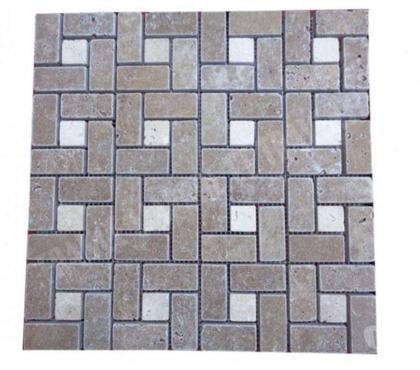 Bricolage - Jardin - Outillage Lancon Provence Bouches-du-Rhône - Photos Vivastreet Travertin Noceb Mosaïque Modèle Grand Target REF 1090