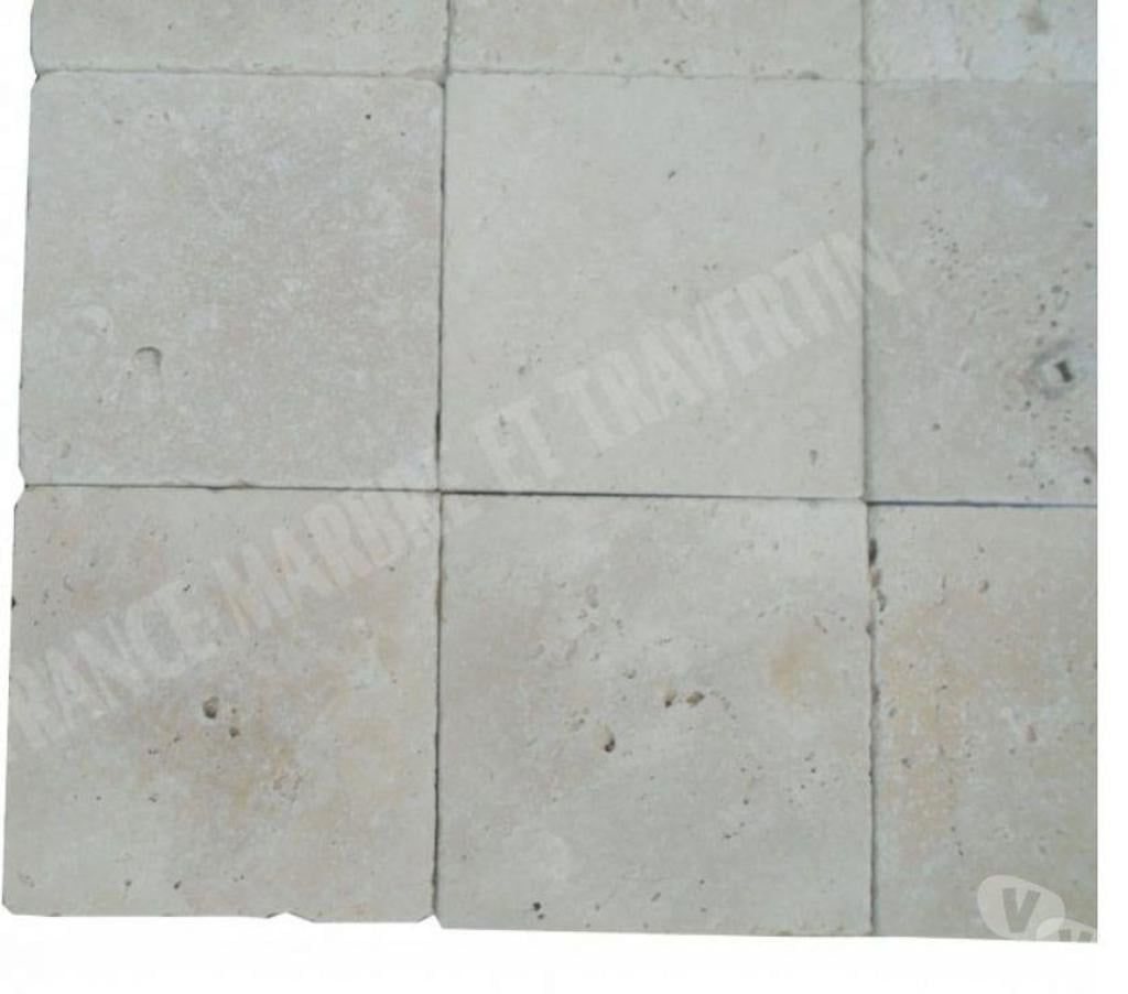  Bouches-du-Rhône Lancon Provence - 13680 - Photos Vivastreet Travertin Classique Clair Pavé 15x15 cm REF 412