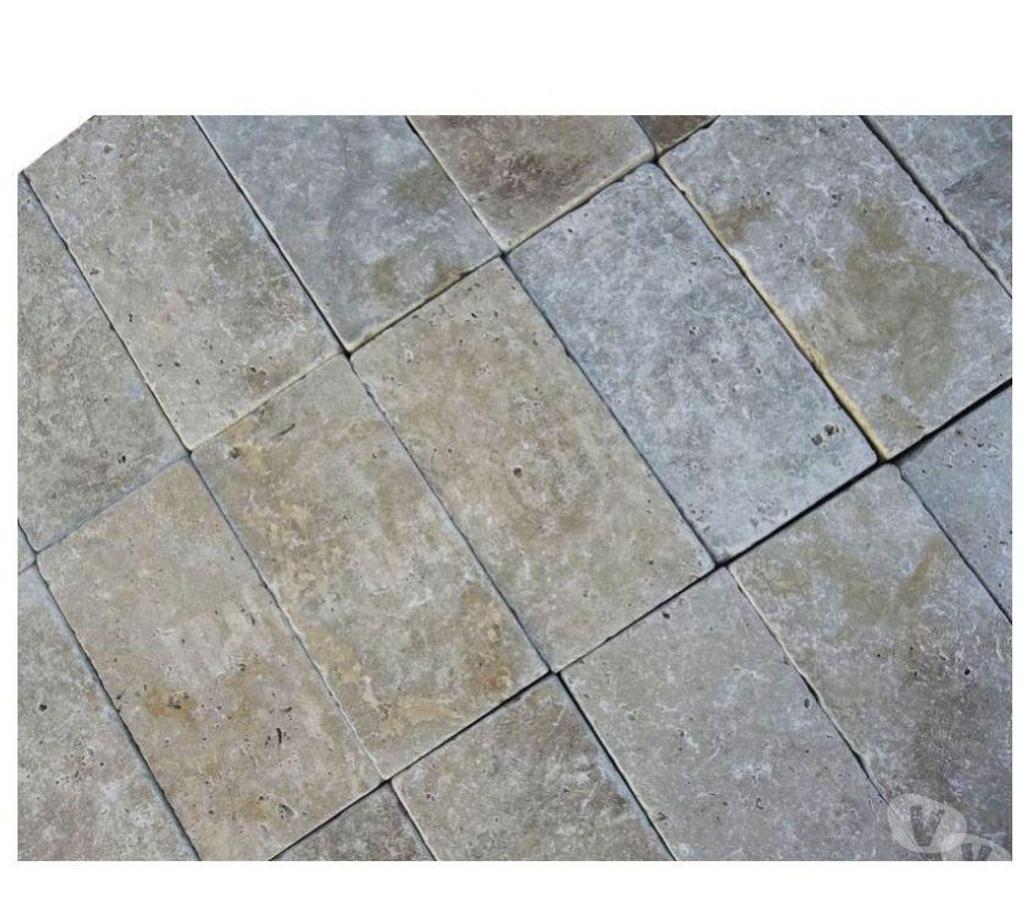  Bouches-du-Rhône Lancon Provence - 13680 - Photos Vivastreet Travertin Classique Beige Pavé 30x15 cm REF 562