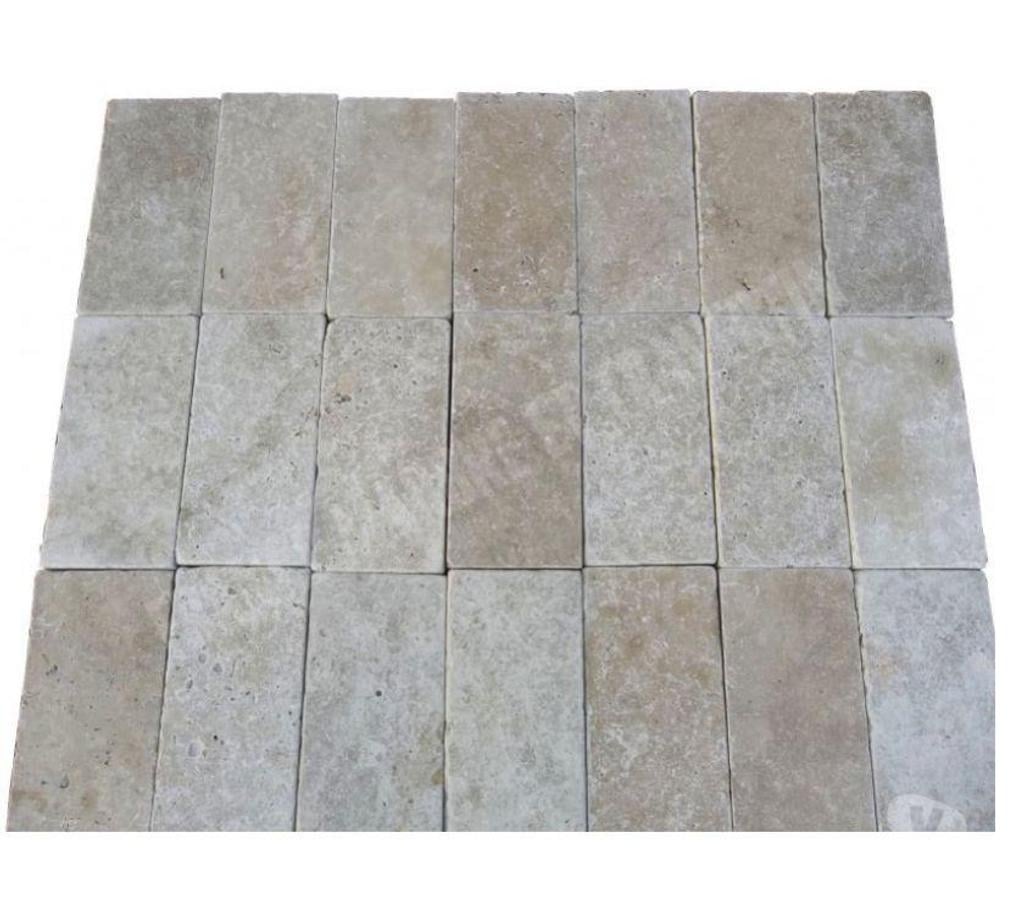  Bouches-du-Rhône Lancon Provence - 13680 - Photos Vivastreet Travertin Classique Clair Pavé 15x30 cm REF 578