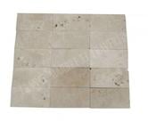 Travertin Classique Clair Pavé 15x30 cm REF 936