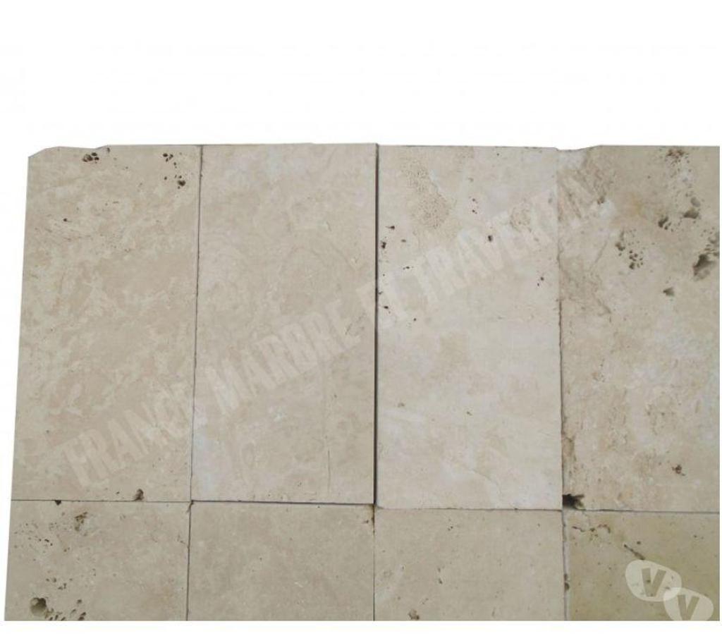  Bouches-du-Rhône Lancon Provence - 13680 - Photos Vivastreet Travertin Classique Clair Pavé 15x30 cm REF 936