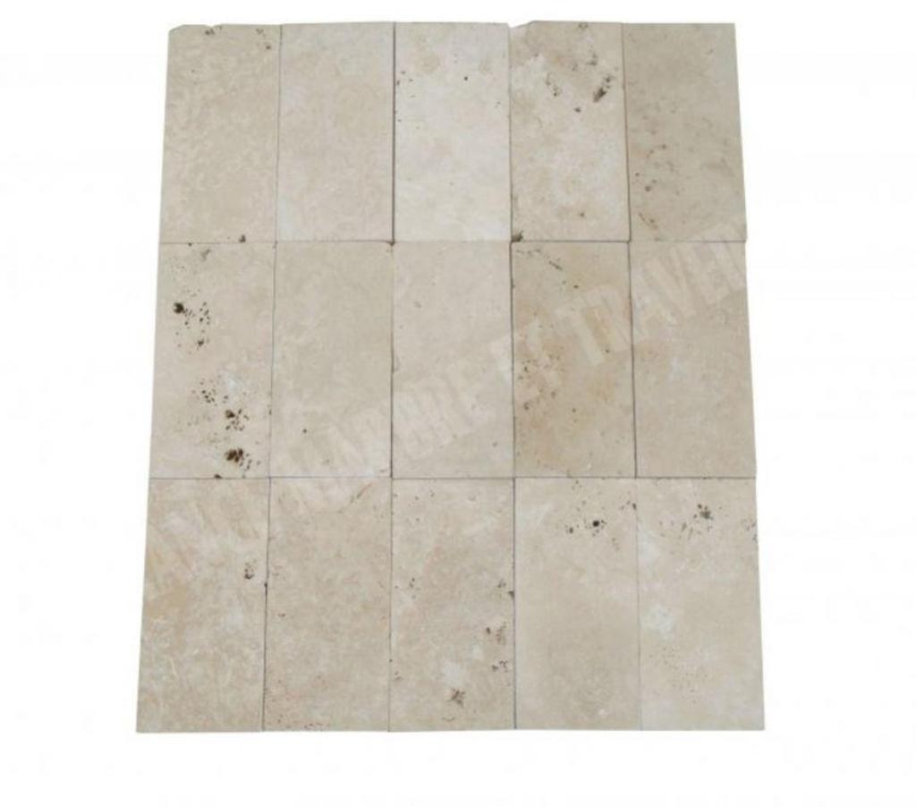  Bouches-du-Rhône Lancon Provence - 13680 - Photos Vivastreet Travertin Classique Clair Pavé 15x30 cm REF 936