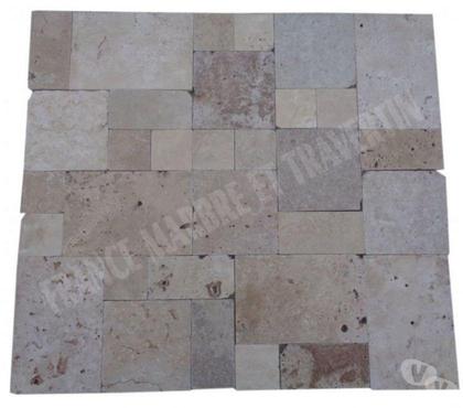 Bricolage - Jardinage Lancon Provence Bouches-du-Rhône - Photos Vivastreet Travertin Classique Beige Mini Opus Romain REF 2263