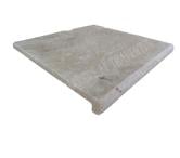 Travertin Clssb Nez de Marche Arrondi 30,5x30,5 cm REF 2421